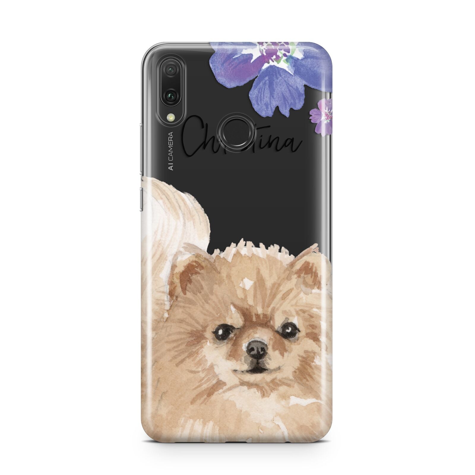 Personalised Pomeranian Huawei Y9 2019