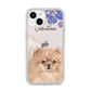 Personalised Pomeranian iPhone 14 Clear Tough Case Starlight