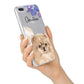 Personalised Pomeranian iPhone 7 Plus Bumper Case on Silver iPhone Alternative Image