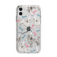 Personalised Poodle Dog Apple iPhone 11 in White with Bumper Case