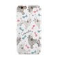 Personalised Poodle Dog Apple iPhone 6 3D Tough Case