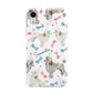 Personalised Poodle Dog Apple iPhone XR White 3D Tough Case