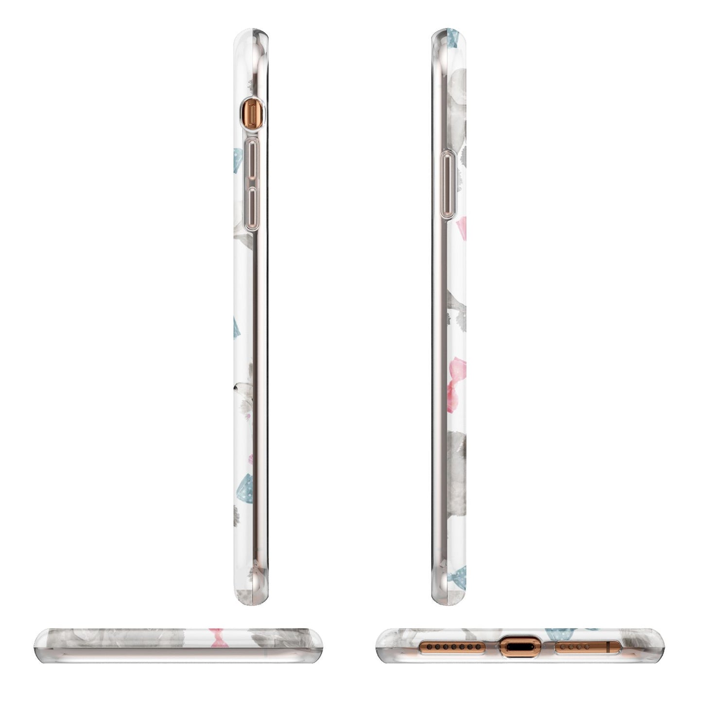 Personalised Poodle Dog Apple iPhone XS Max 3D Wrap Tough Case Alternative Image Angles