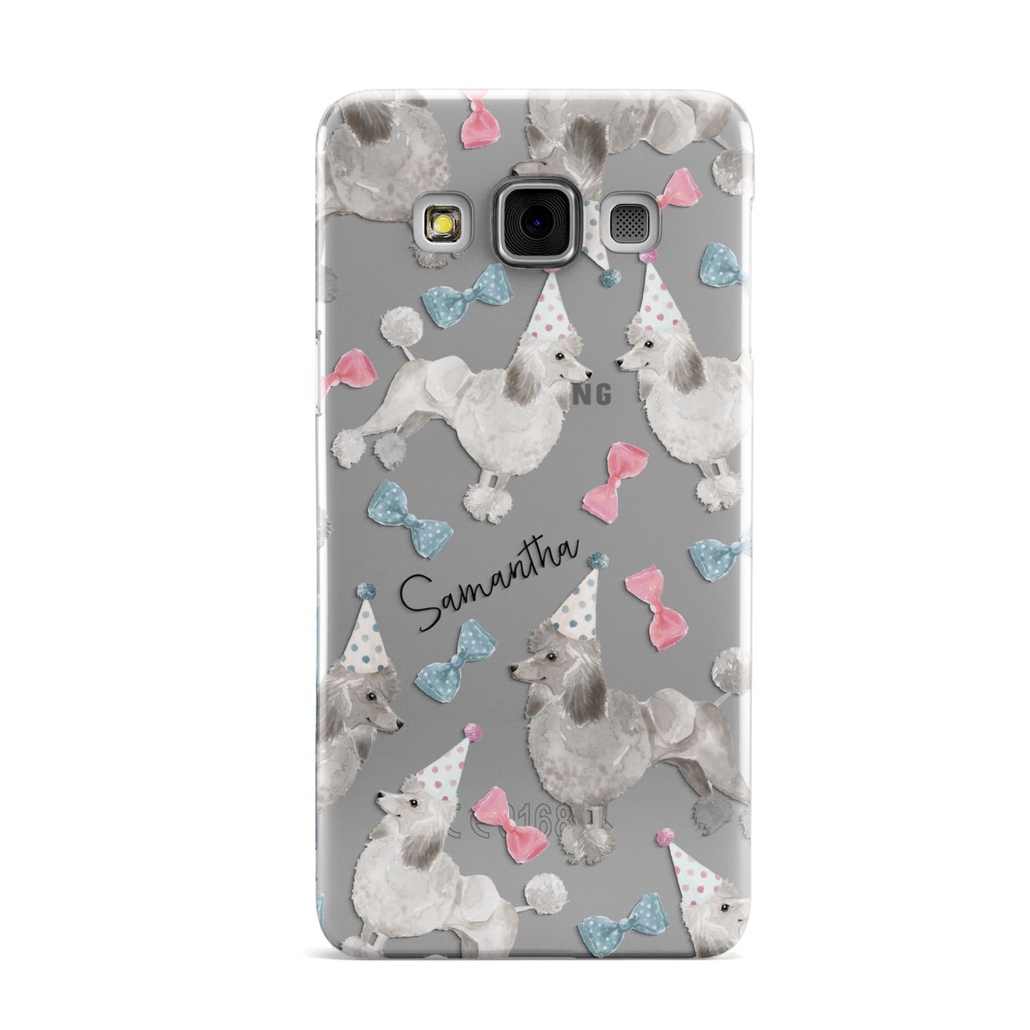 Personalised Poodle Dog Samsung Galaxy A3 Case