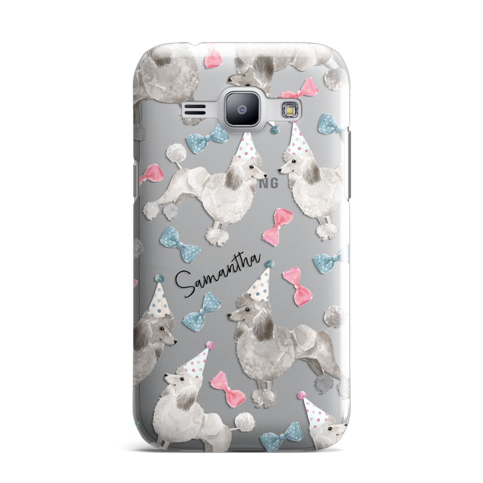 Personalised Poodle Dog Samsung Galaxy J1 2015 Case