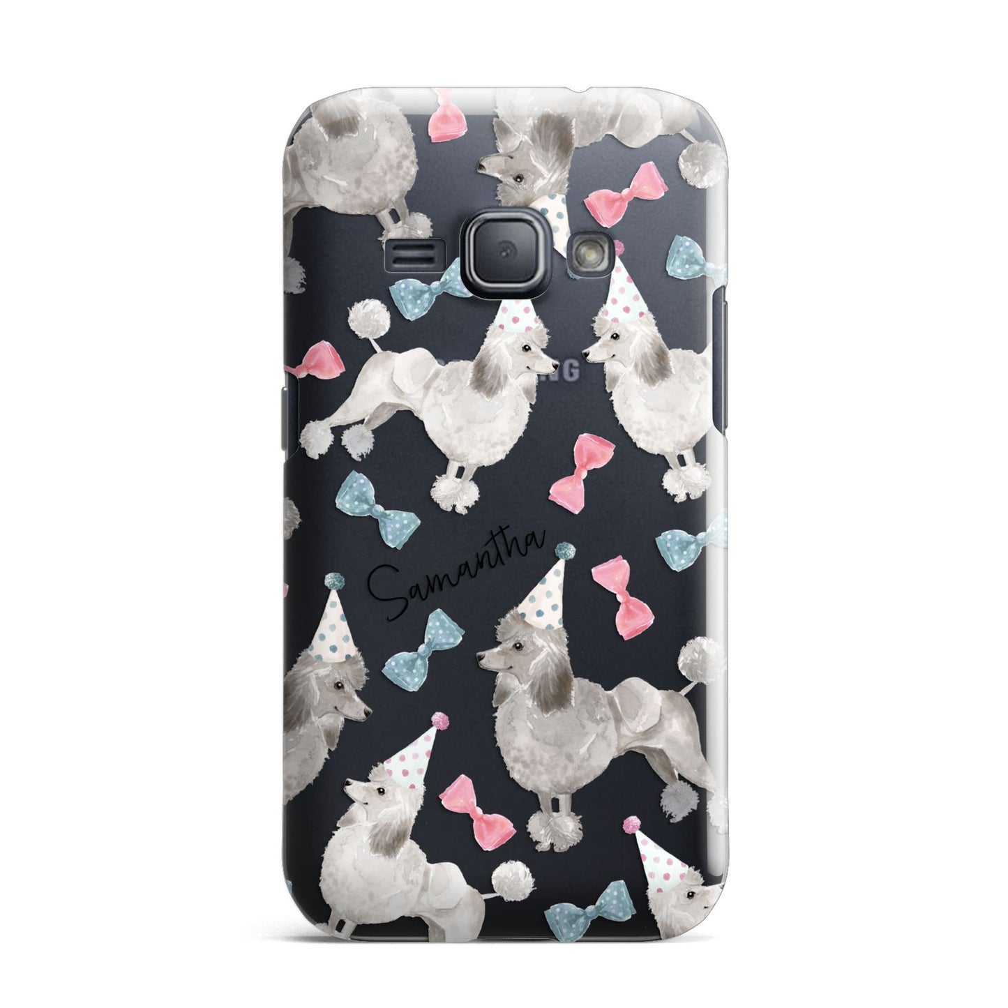 Personalised Poodle Dog Samsung Galaxy J1 2016 Case