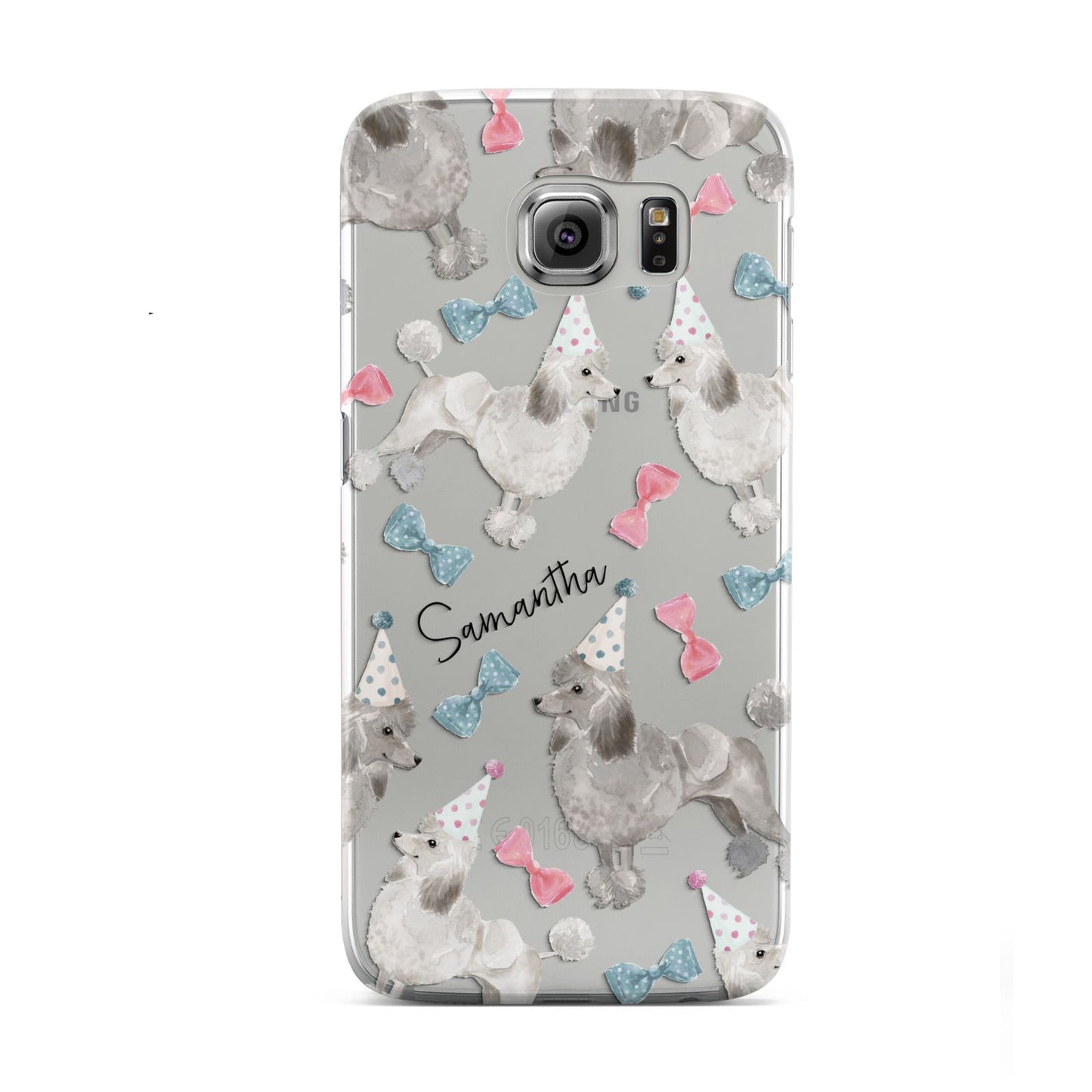 Personalised Poodle Dog Samsung Galaxy S6 Case