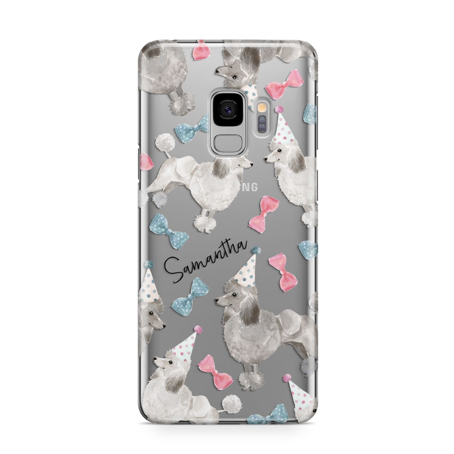 Personalised Poodle Dog Samsung Galaxy S9 Case