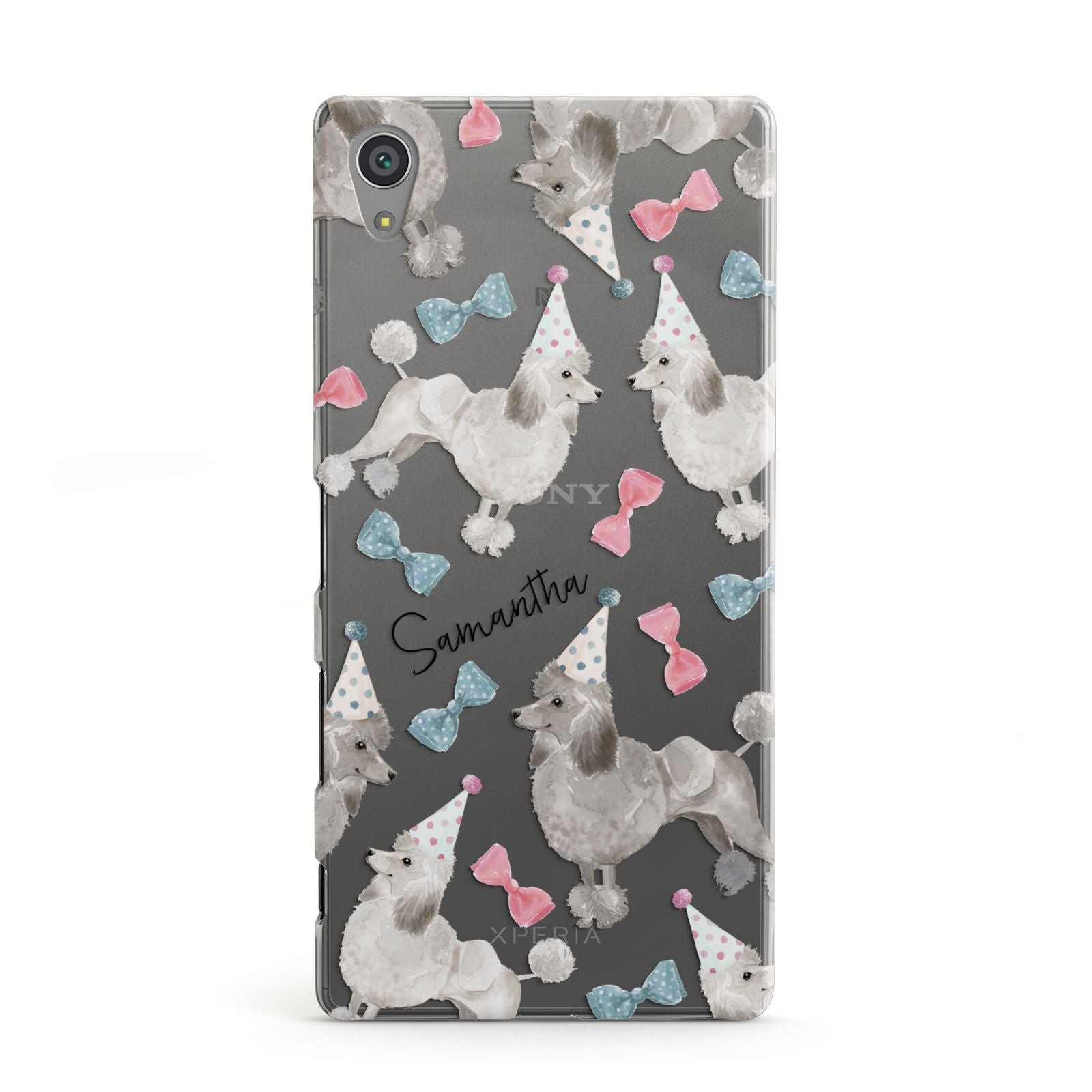 Personalised Poodle Dog Sony Xperia Case