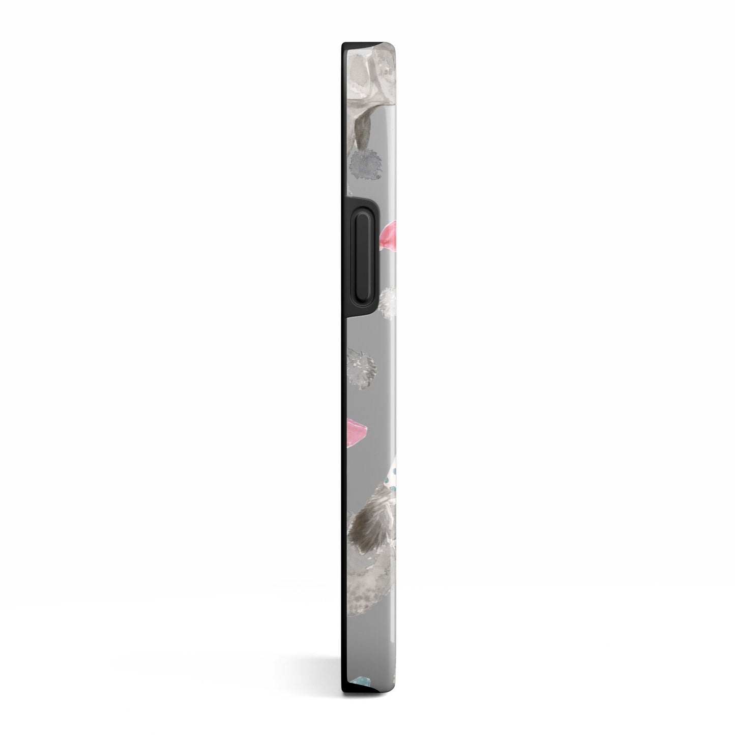 Personalised Poodle Dog iPhone 13 Mini Side Image 3D Tough Case