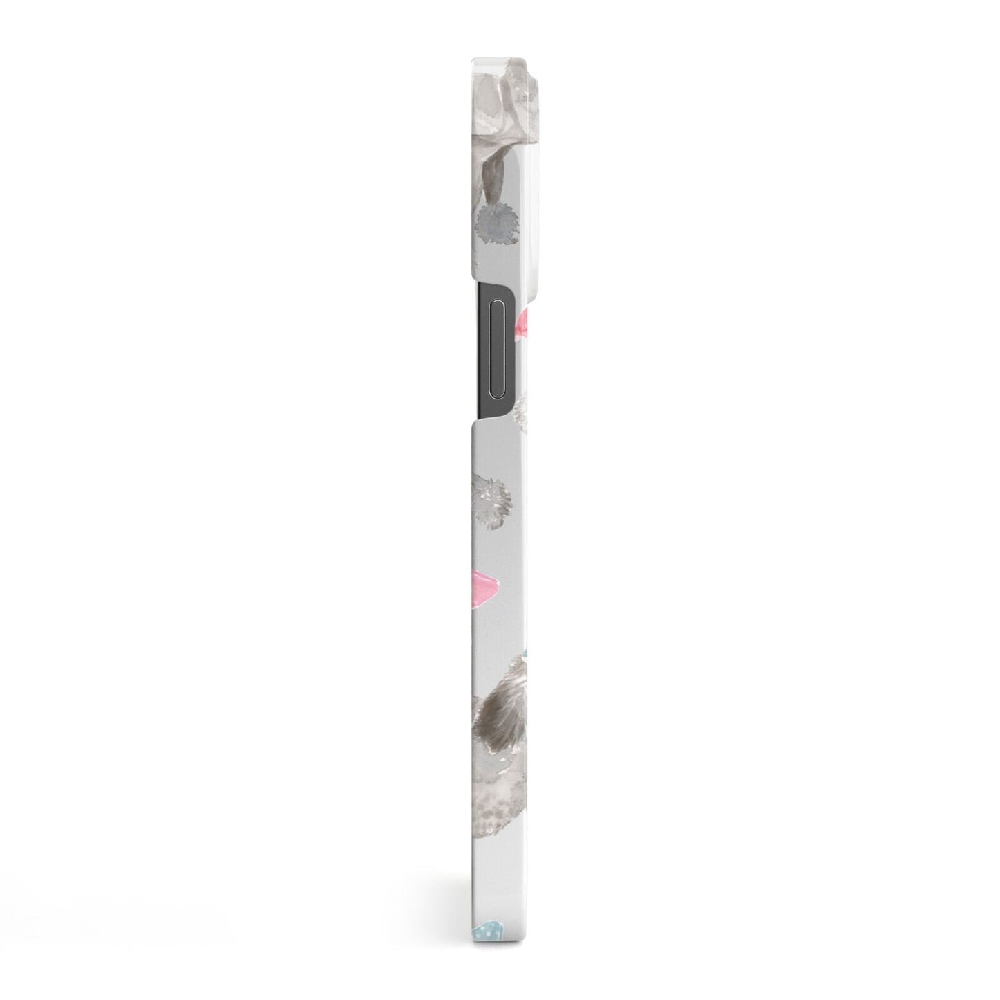 Personalised Poodle Dog iPhone 13 Pro Max Side Image 3D Snap Case