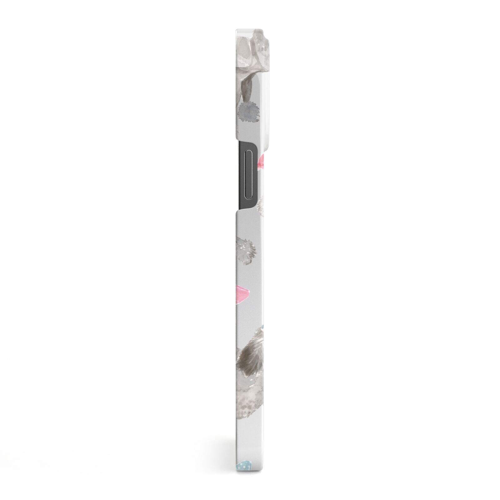 Personalised Poodle Dog iPhone 13 Pro Max Side Image 3D Snap Case