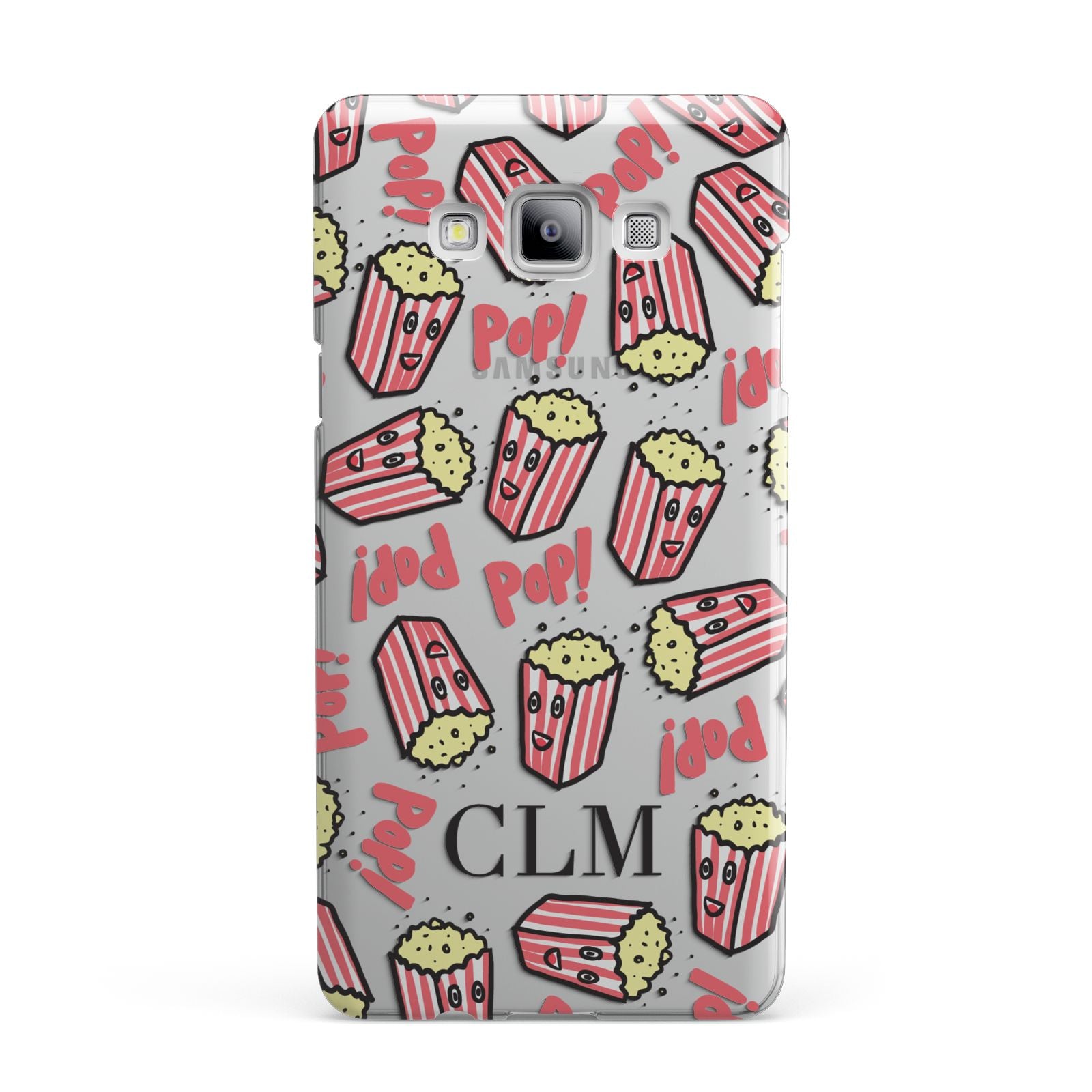 Personalised Popcorn Initials Samsung Galaxy A7 2015 Case