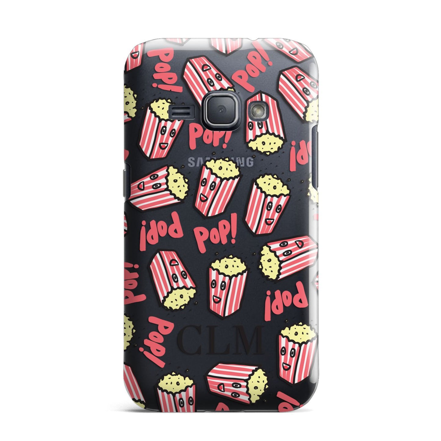 Personalised Popcorn Initials Samsung Galaxy J1 2016 Case
