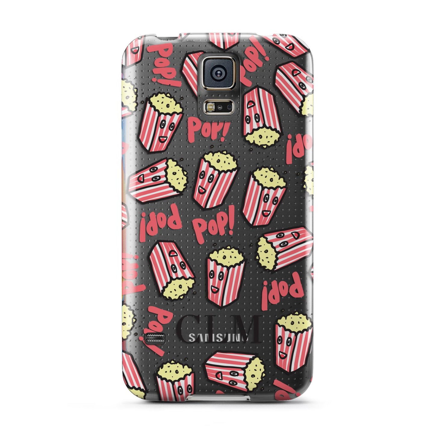 Personalised Popcorn Initials Samsung Galaxy S5 Case