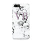 Personalised Princess Crown Initials Marble Huawei Y5 Prime 2018 Phone Case