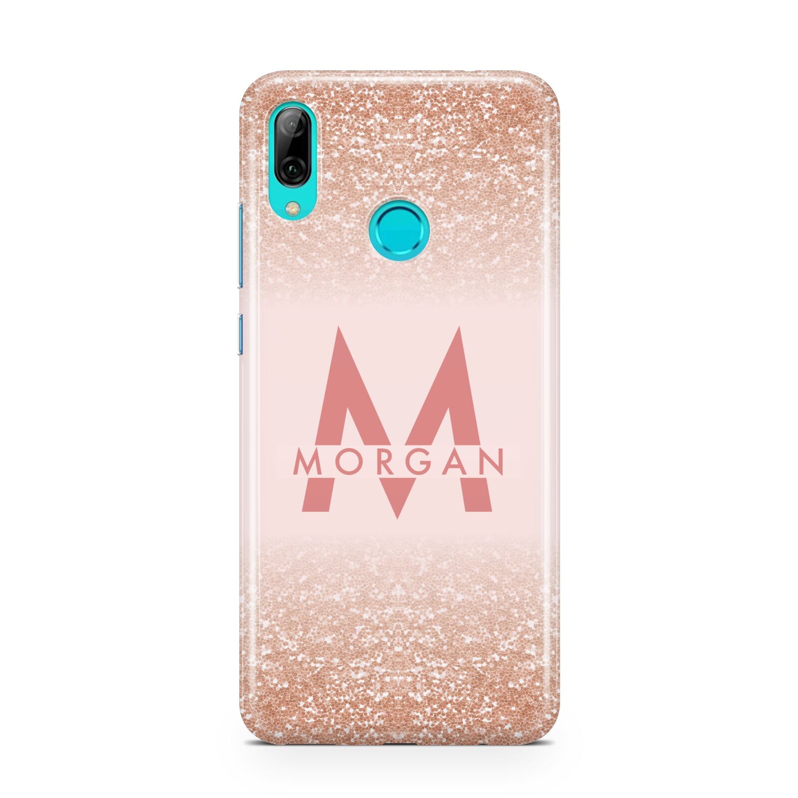 Personalised Printed Glitter Name Initials Huawei P Smart 2019 Case