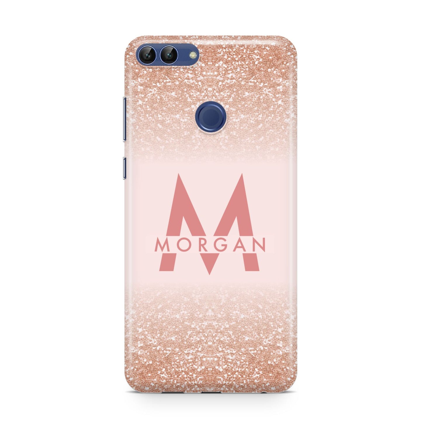 Personalised Printed Glitter Name Initials Huawei P Smart Case