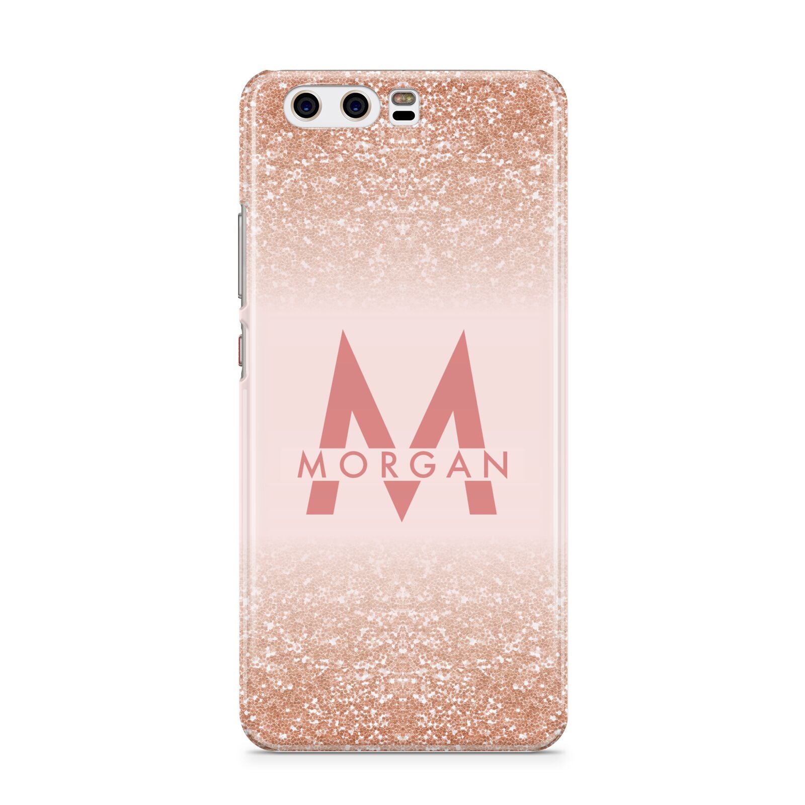 Personalised Printed Glitter Name Initials Huawei P10 Phone Case