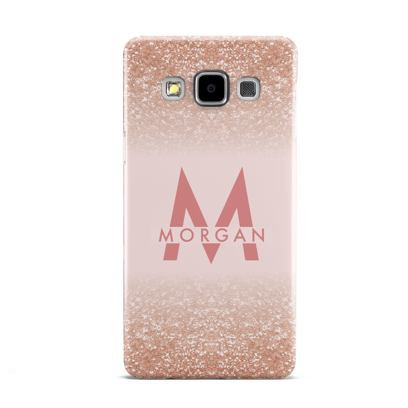 Personalised Printed Glitter Name Initials Samsung Galaxy A5 Case