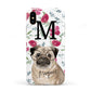 Personalised Pug Dog Apple iPhone XS 3D Tough