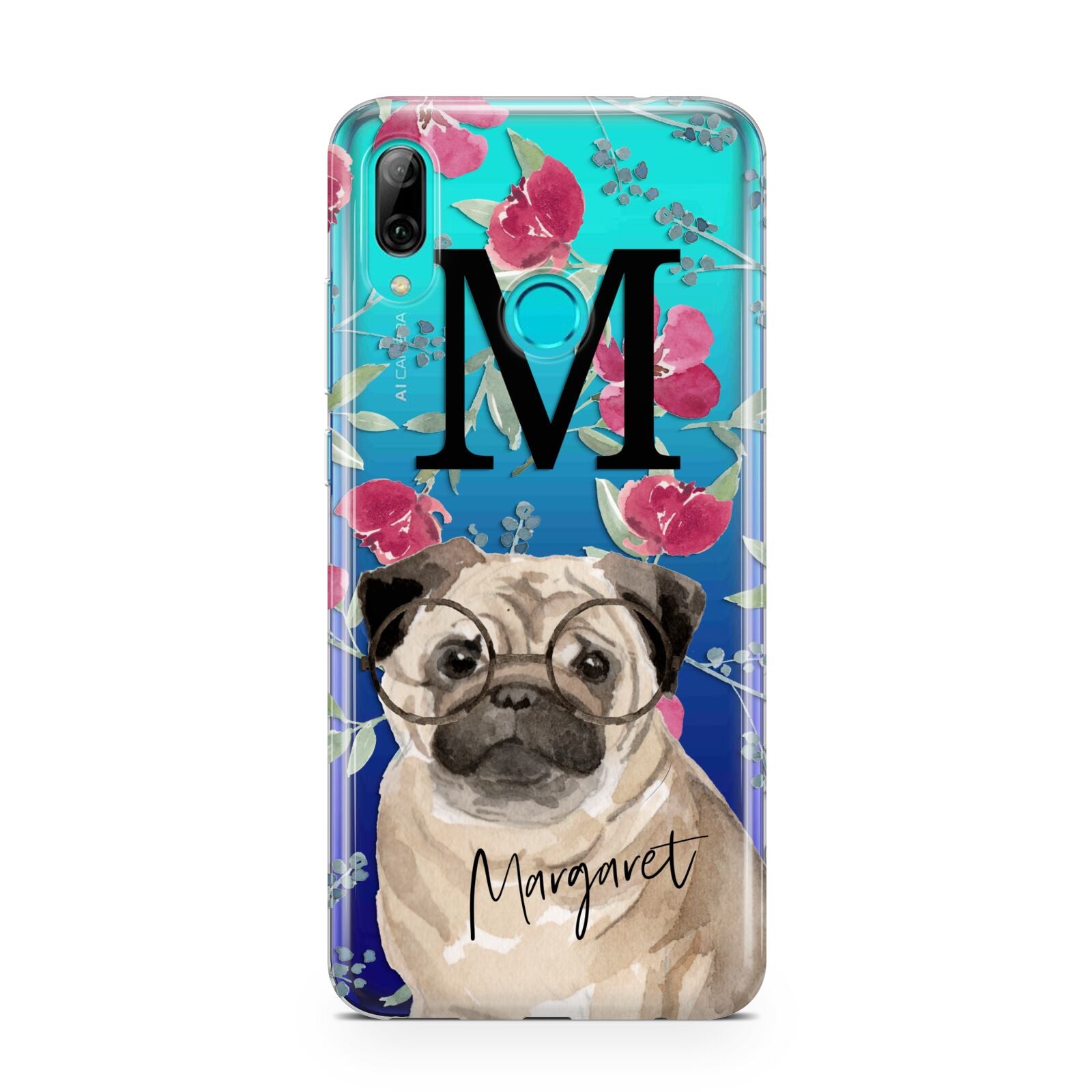 Personalised Pug Dog Huawei P Smart 2019 Case