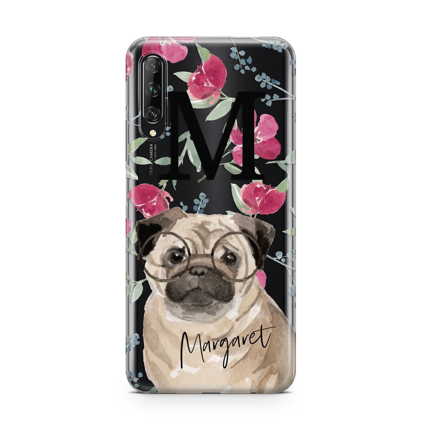 Personalised Pug Dog Huawei P Smart Pro 2019
