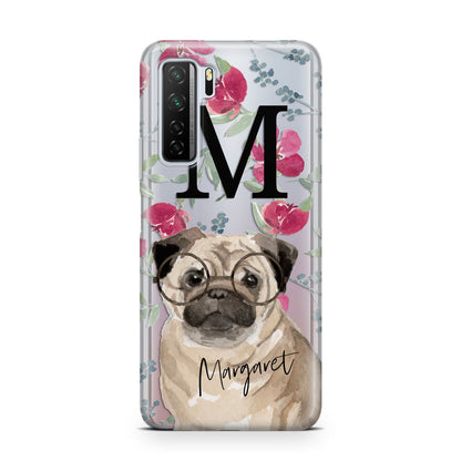 Personalised Pug Dog Huawei P40 Lite 5G Phone Case