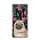 Personalised Pug Dog Huawei Y9 2018