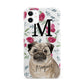 Personalised Pug Dog iPhone 11 3D Snap Case