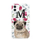 Personalised Pug Dog iPhone 11 3D Tough Case