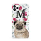 Personalised Pug Dog iPhone 11 Pro Max 3D Snap Case