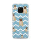 Personalised Pug Initials Huawei Mate 20 Pro Phone Case