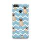 Personalised Pug Initials Huawei Y9 2018