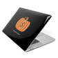 Personalised Pumpkin Apple MacBook Case Side View