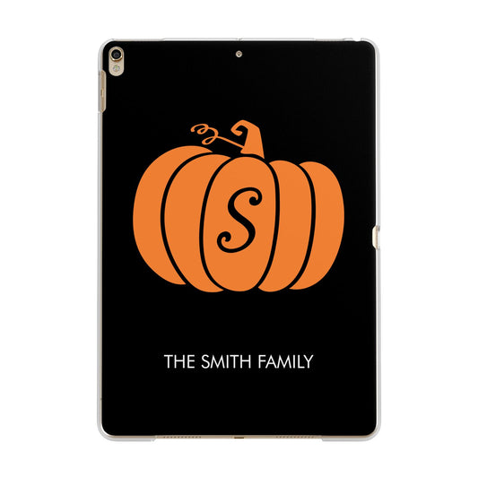 Personalised Pumpkin Apple iPad Gold Case