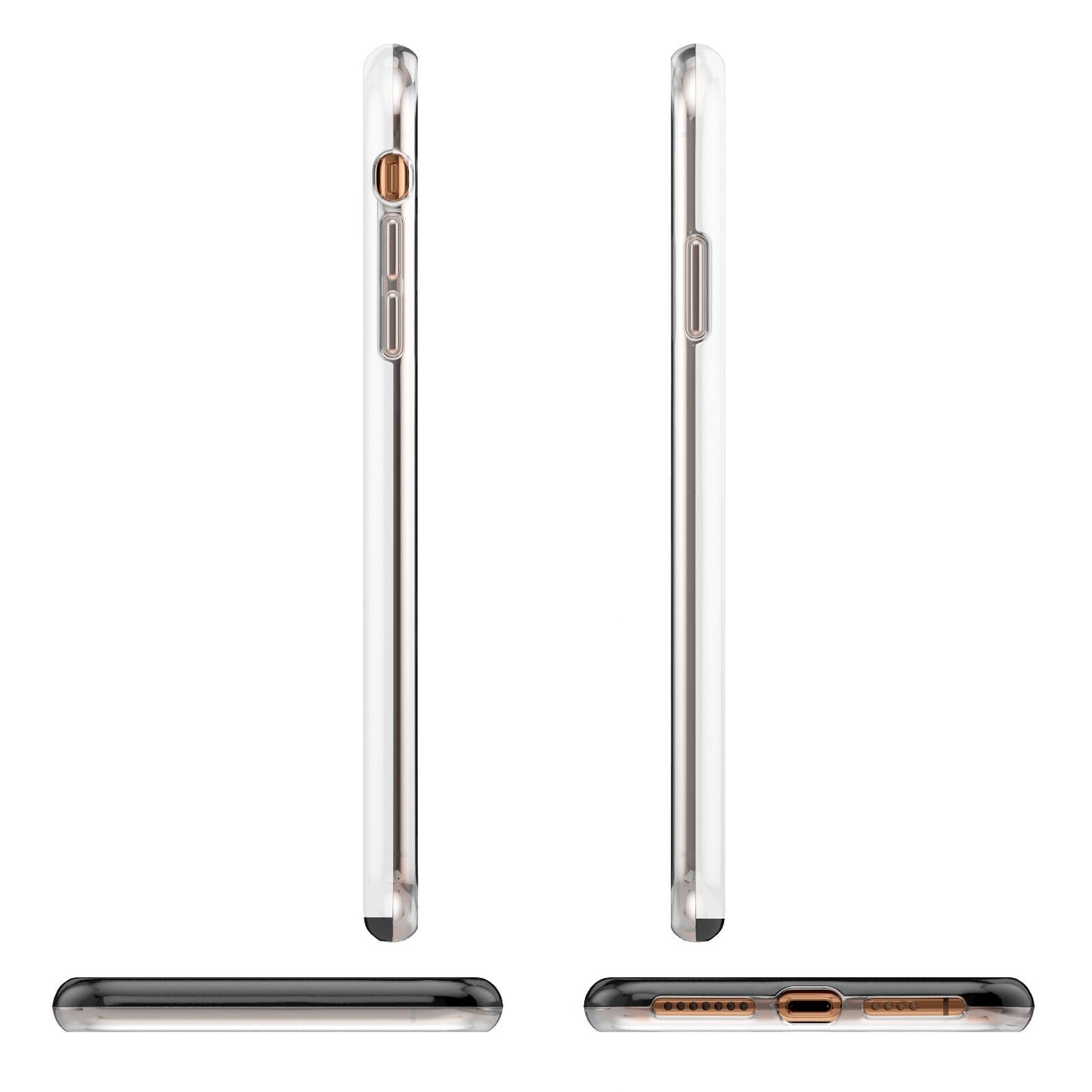 Personalised Pumpkin Apple iPhone XS Max 3D Wrap Tough Case Alternative Image Angles