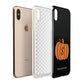 Personalised Pumpkin Apple iPhone Xs Max 3D Tough Case Expanded View