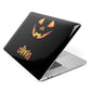Personalised Pumpkin Face Halloween Apple MacBook Case Side View