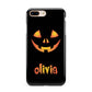 Personalised Pumpkin Face Halloween Apple iPhone 7 8 Plus 3D Tough Case