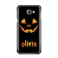 Personalised Pumpkin Face Halloween Samsung Galaxy A8 2016 Case