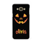 Personalised Pumpkin Face Halloween Samsung Galaxy A8 Case