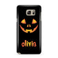Personalised Pumpkin Face Halloween Samsung Galaxy Note 5 Case