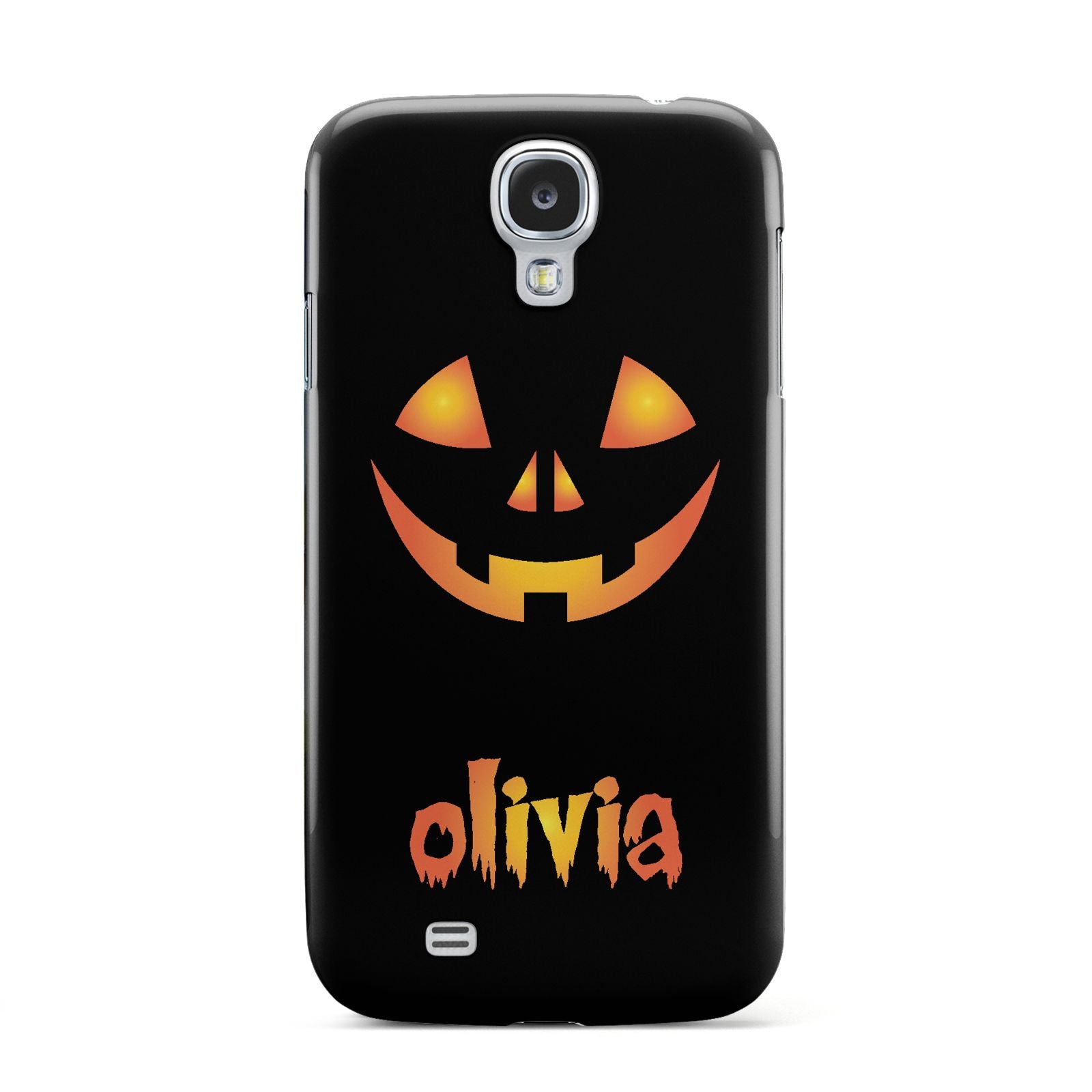 Personalised Pumpkin Face Halloween Samsung Galaxy S4 Case