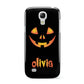 Personalised Pumpkin Face Halloween Samsung Galaxy S4 Mini Case