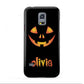 Personalised Pumpkin Face Halloween Samsung Galaxy S5 Mini Case