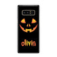 Personalised Pumpkin Face Halloween Samsung Galaxy S8 Case