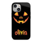 Personalised Pumpkin Face Halloween iPhone 13 Mini Full Wrap 3D Tough Case