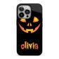 Personalised Pumpkin Face Halloween iPhone 13 Pro Full Wrap 3D Tough Case