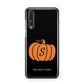 Personalised Pumpkin Huawei P20 Pro Phone Case